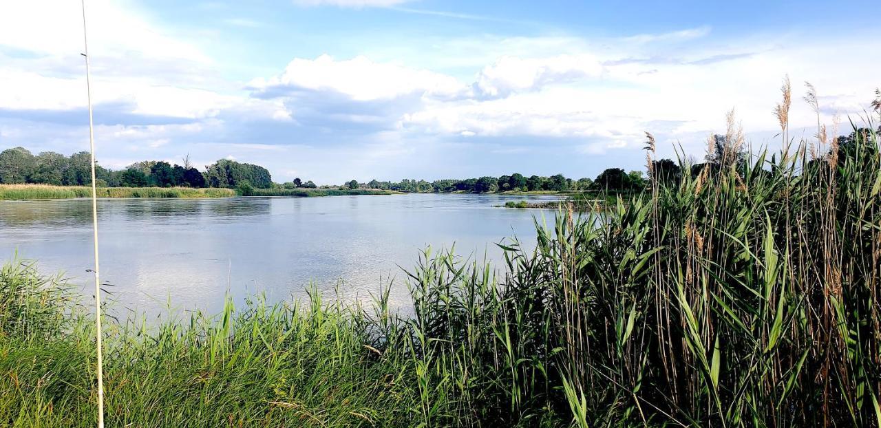 Ferienwohnung Apart Oderblick Neubleyen Exterior foto