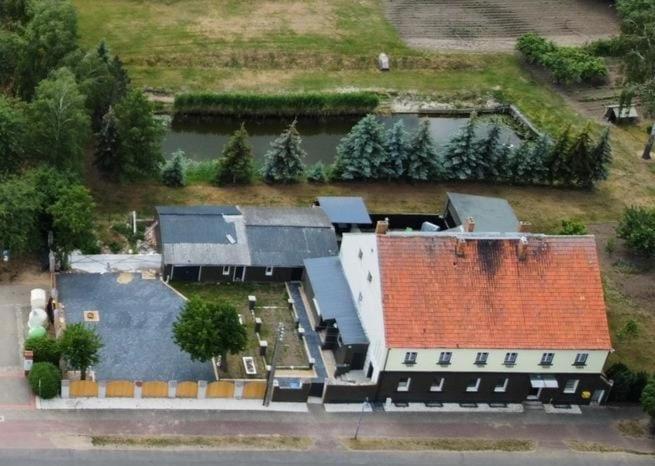 Ferienwohnung Apart Oderblick Neubleyen Exterior foto